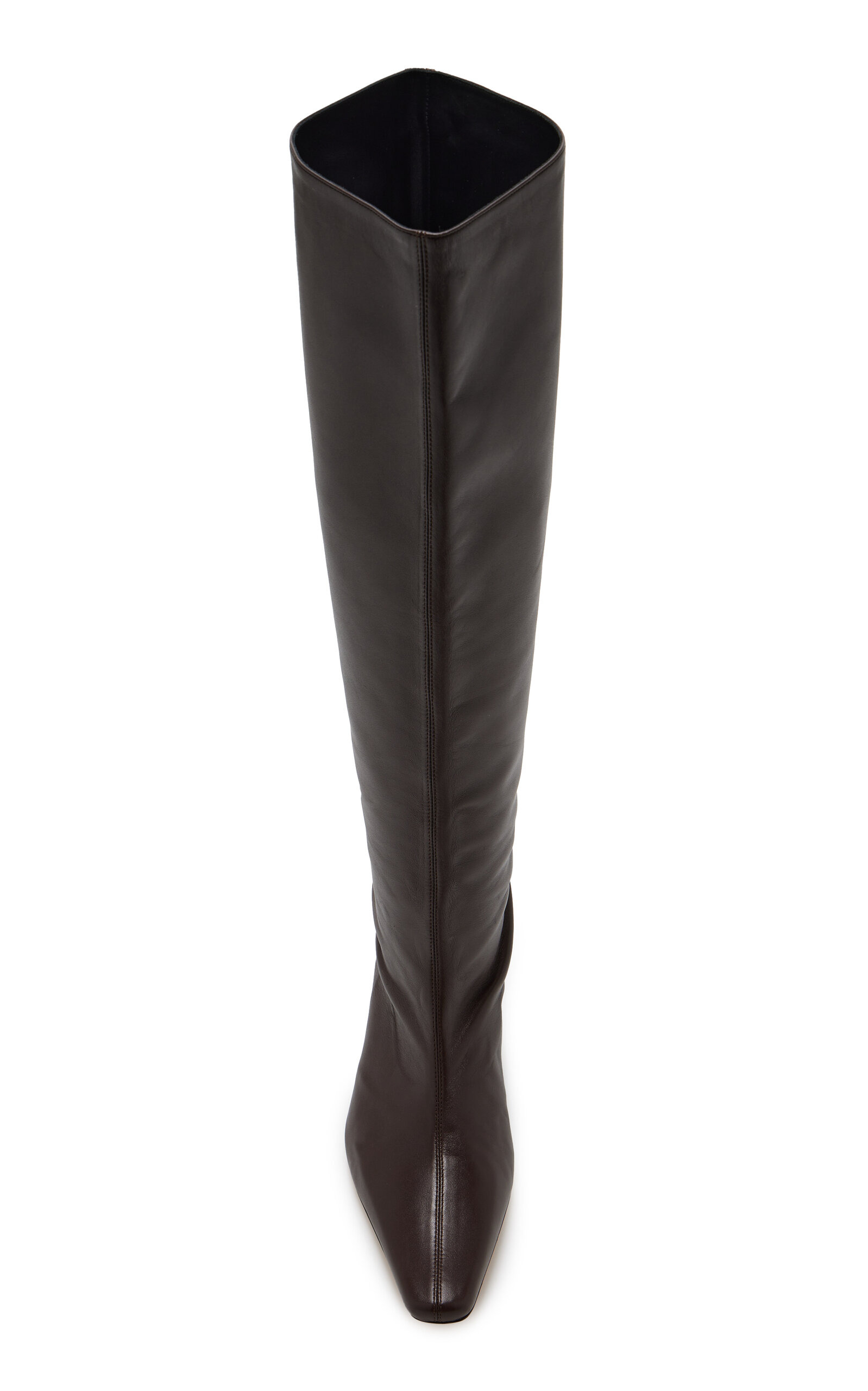 Wally Leather Knee Boots brown - 3