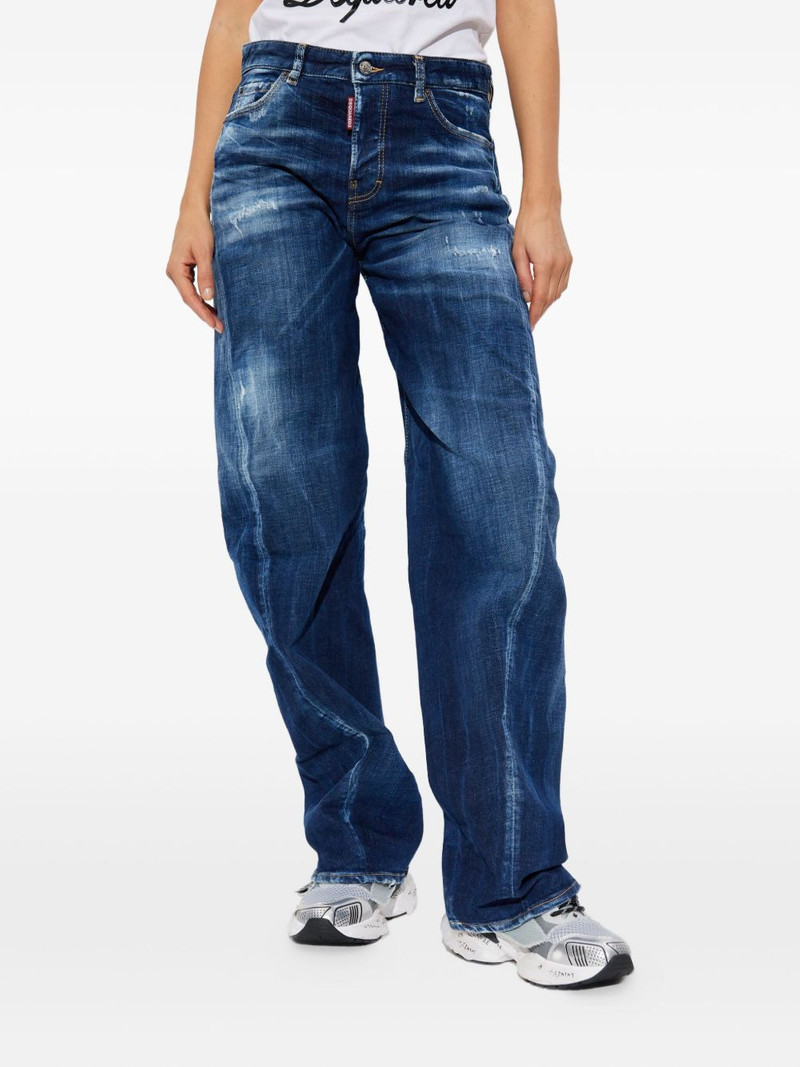 D2 Twisted distressed jeans 3