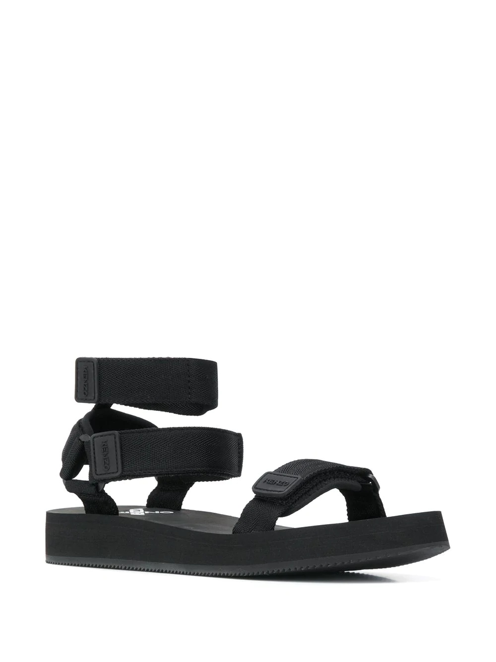 cross logo chunky sandals - 2