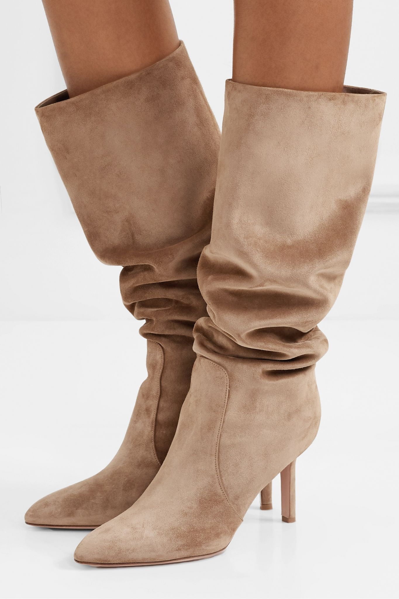 85 suede knee boots - 2