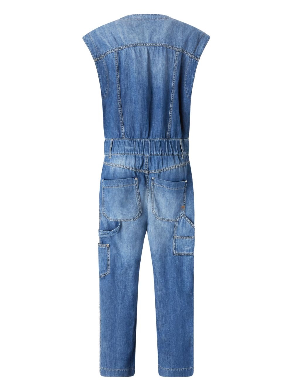 denim jumpsuit - 2