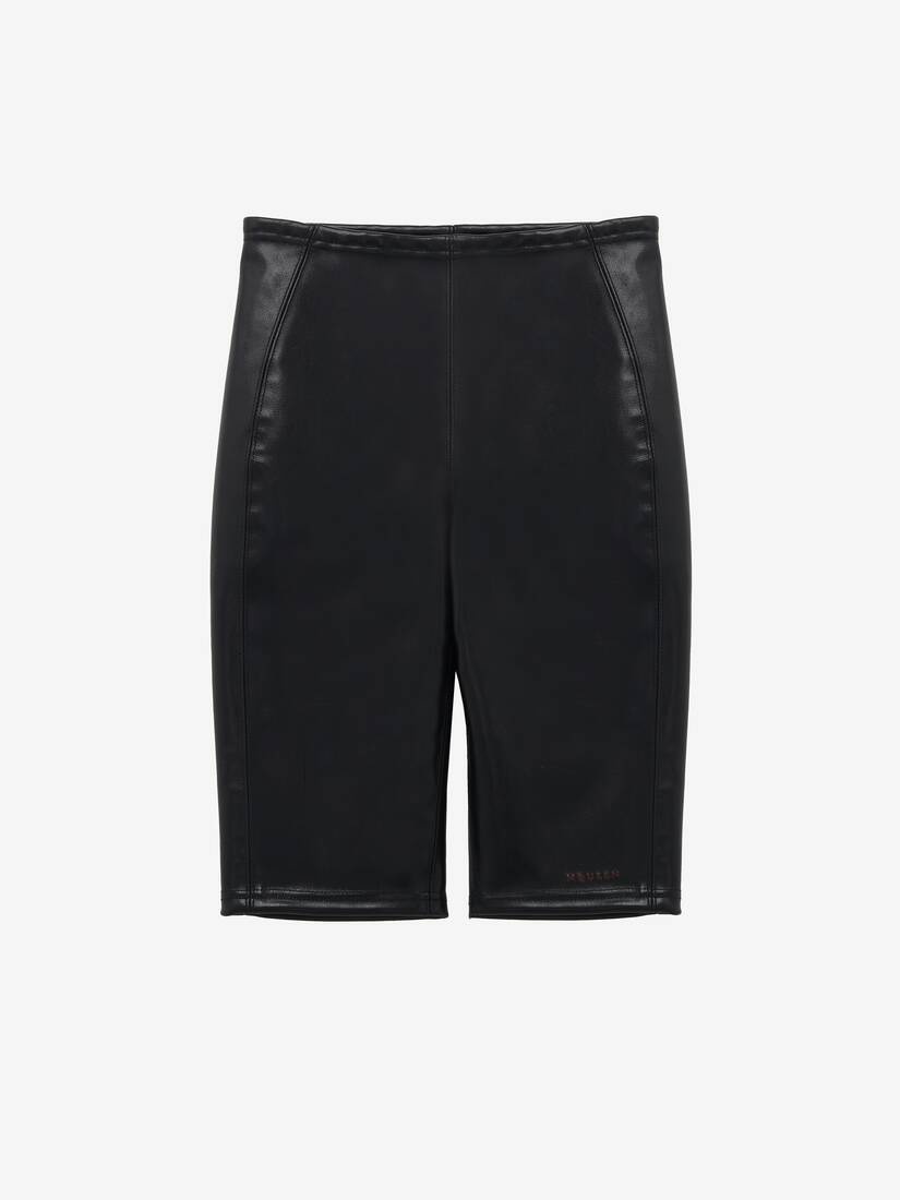 Leather Cycling Shorts - 1