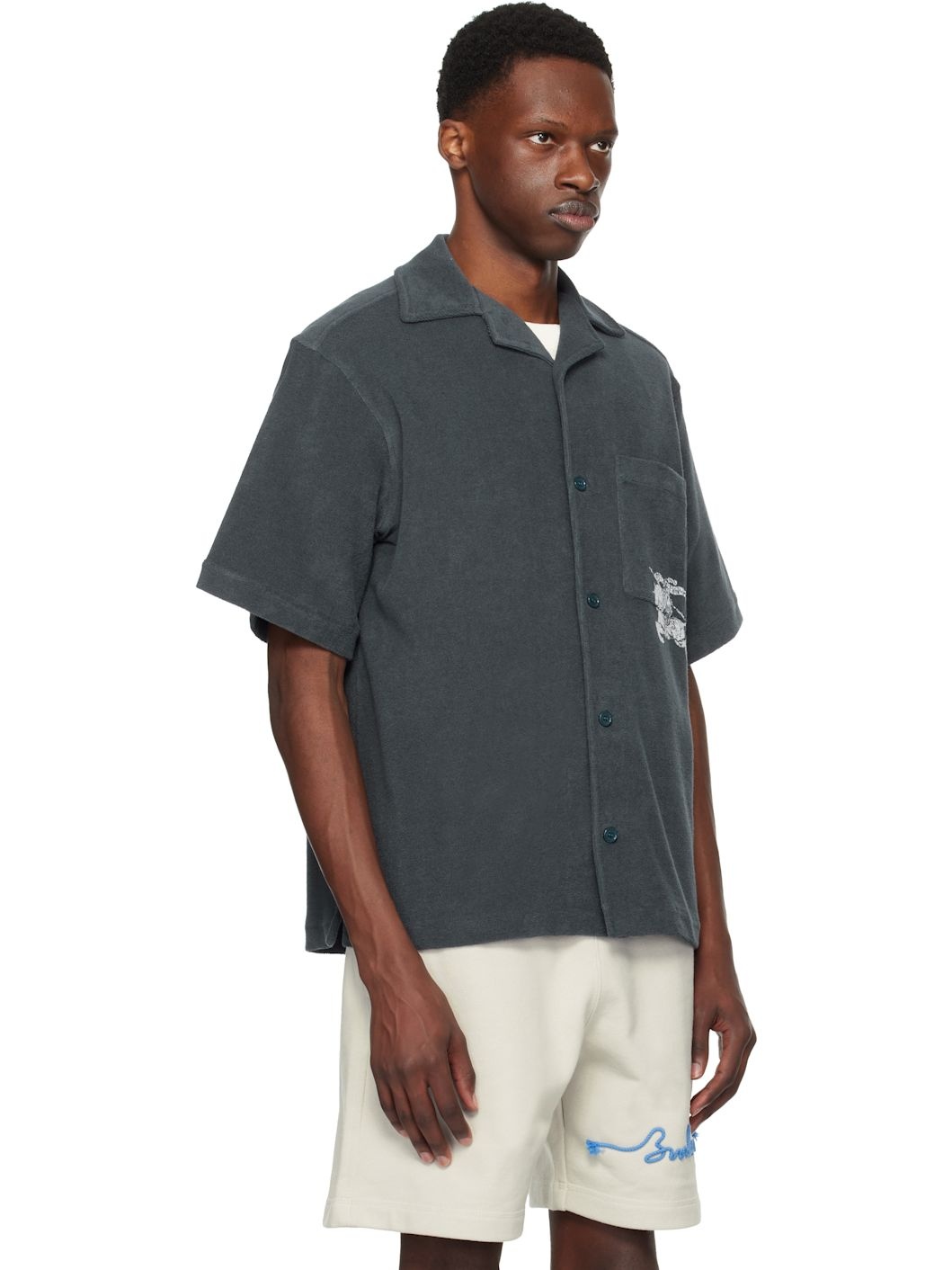 Gray EKD Cotton Shirt - 2