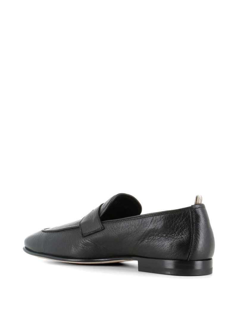 buckle leather monk shoes 3