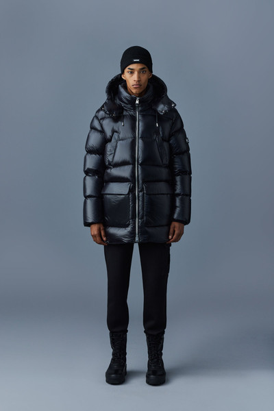 MACKAGE KENDRICK lustrous light down parka with hood outlook