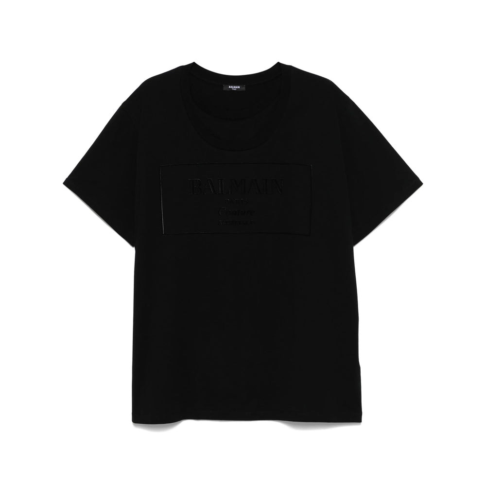 Balmain Black T-Shirts & Vests - T-Shirts Men - 1