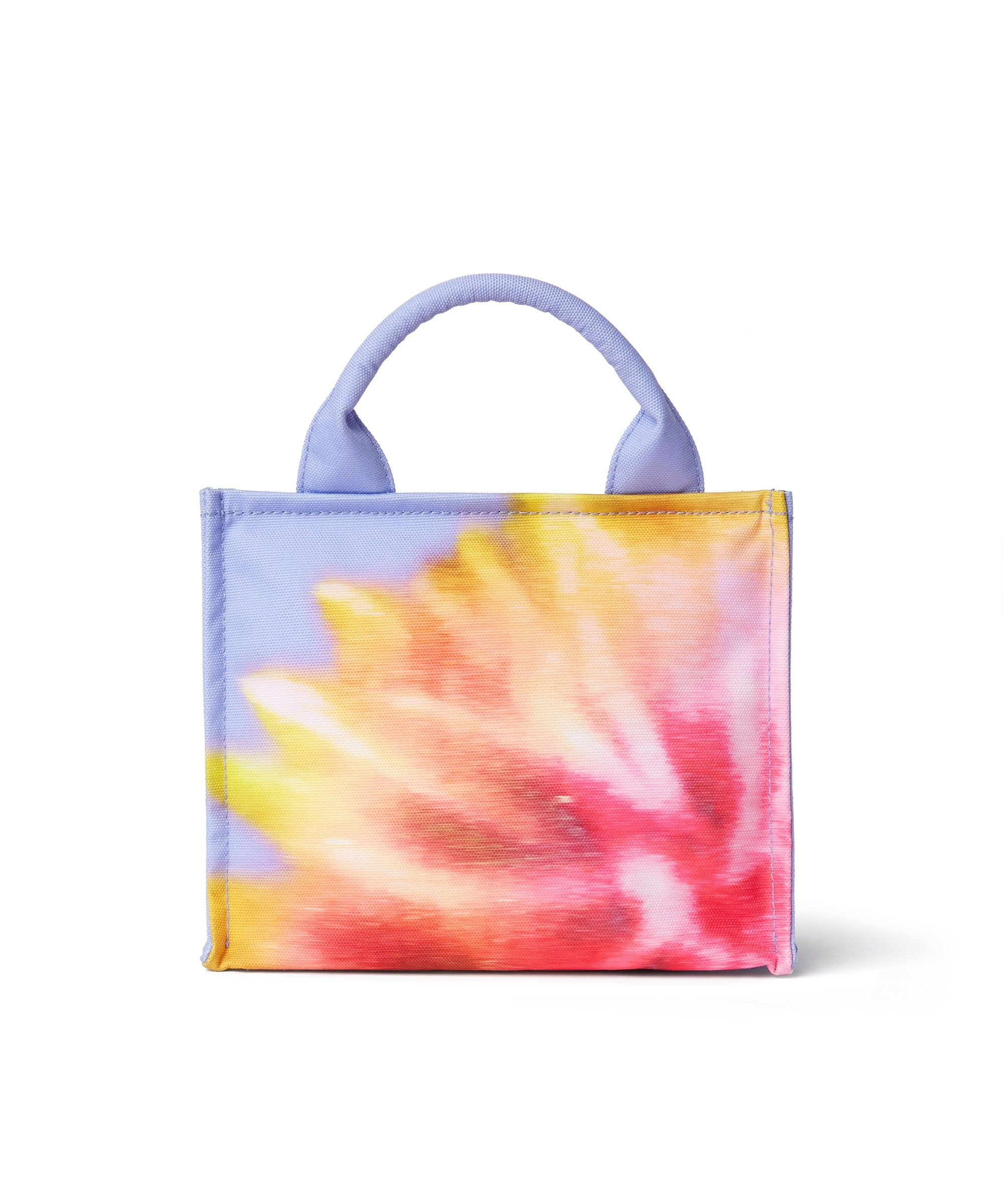 Small canvas tote bag with daisy print - 2