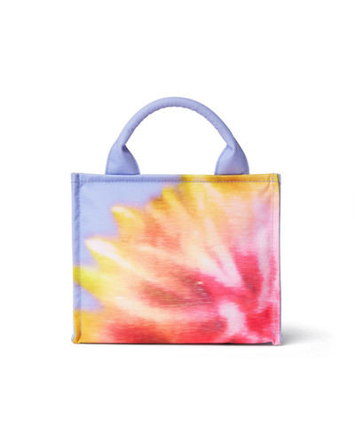 MSGM Small canvas tote bag with daisy print outlook