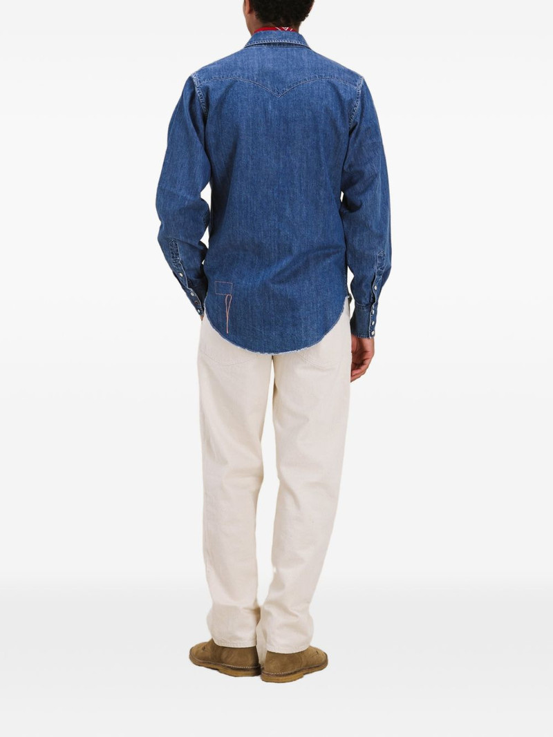 Yellowstone denim western shirt 3