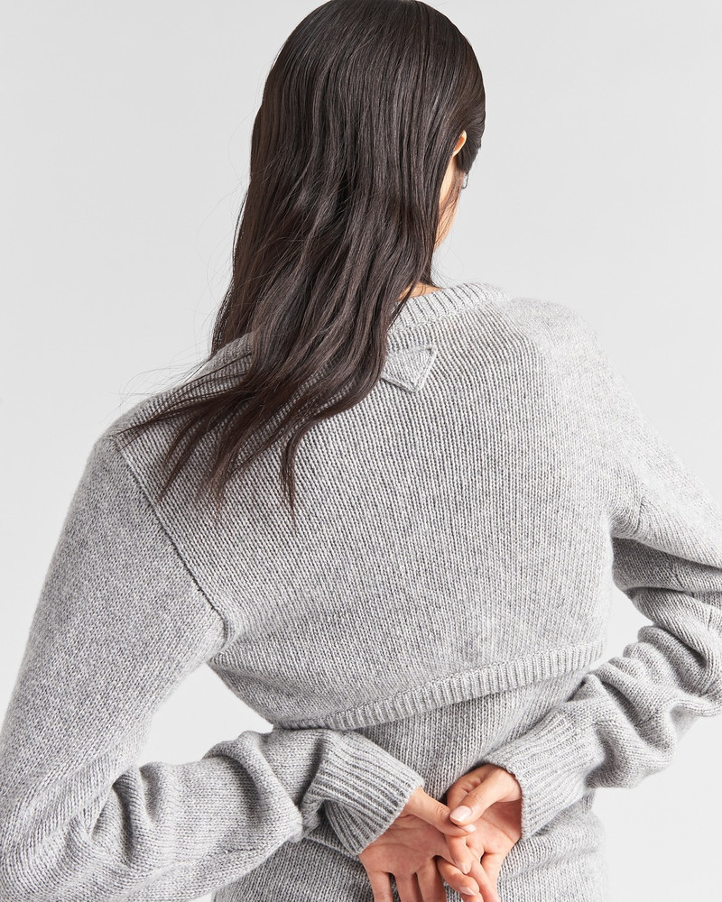 Wool and cashmere twinset 3