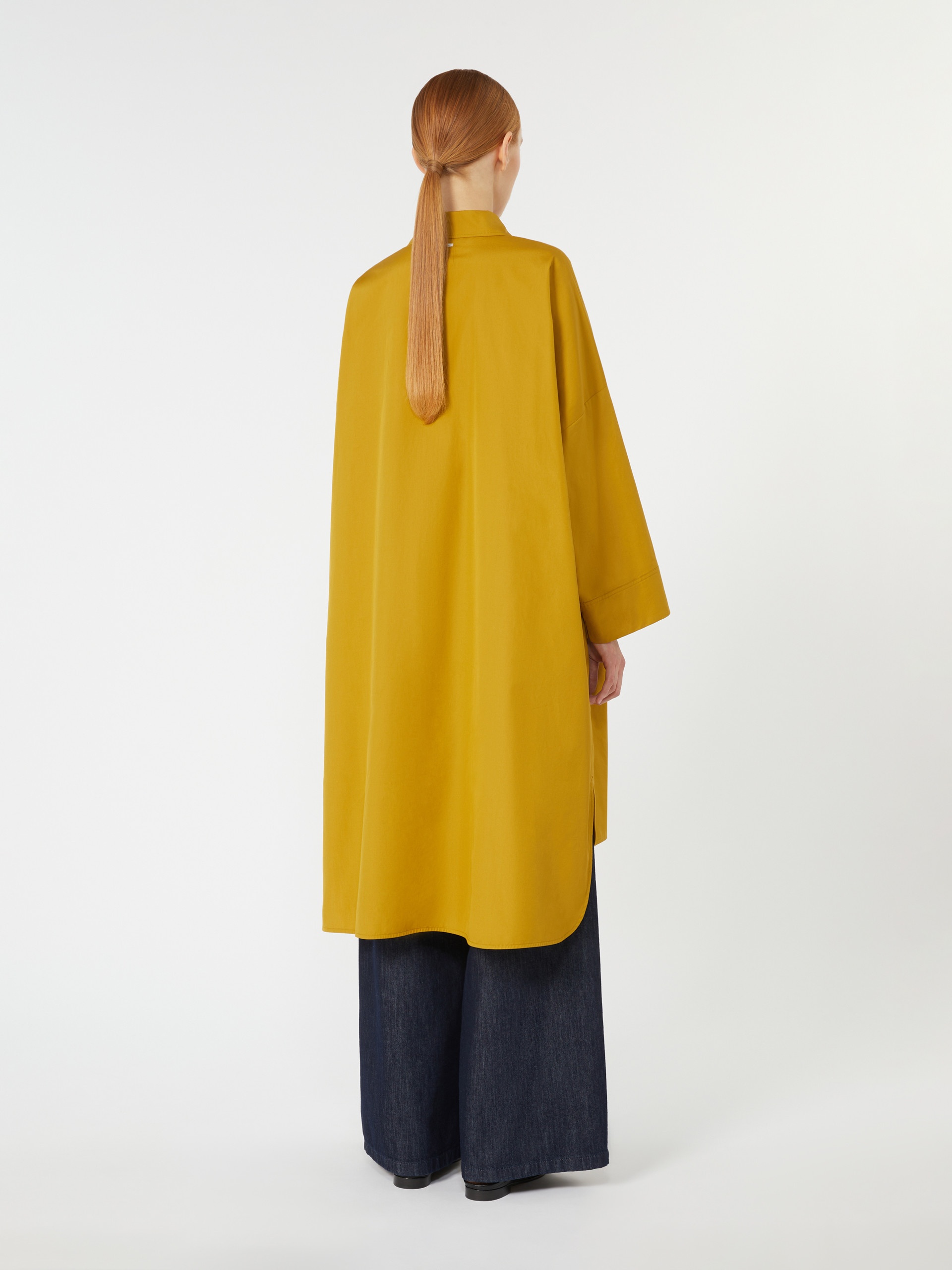 VERONICA Cotton poplin shirt dress - 4