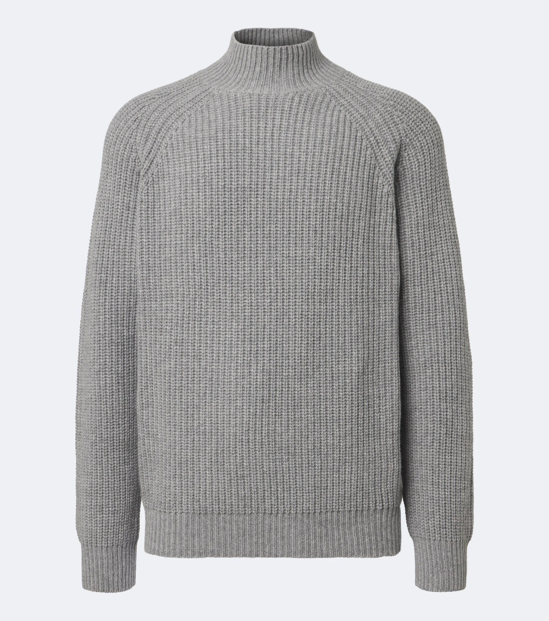 Wool and cashmere turtleneck sweater - 1