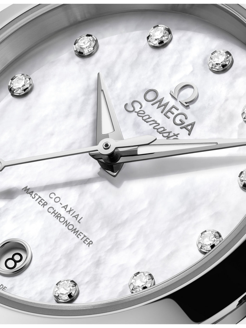 OMEGA Seamaster Aqua Terra 150M Stainless-Steel And 0.10ct Diamond Watch 30mm outlook