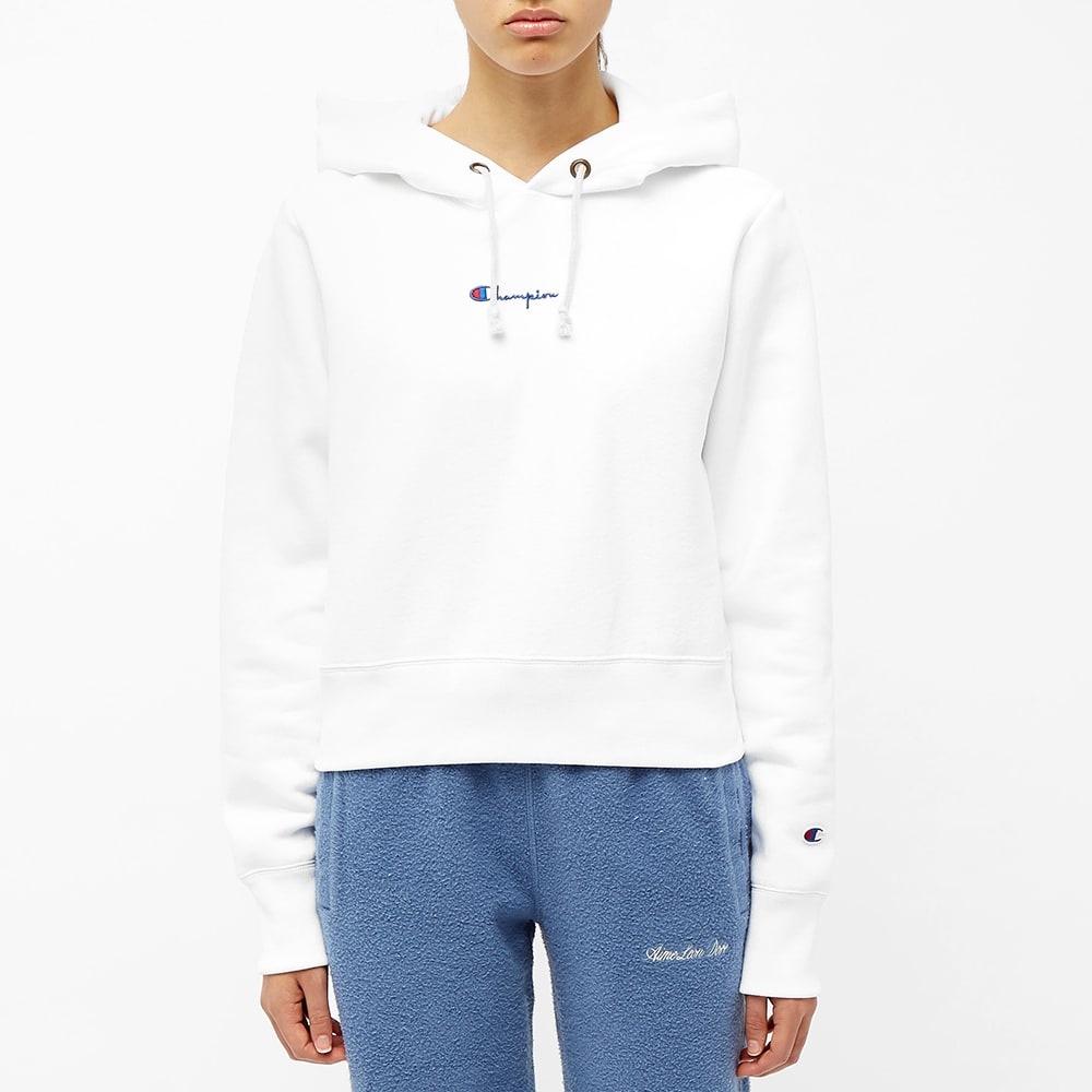 Champion Reverse Weave Women's Central Script Hoody - 4