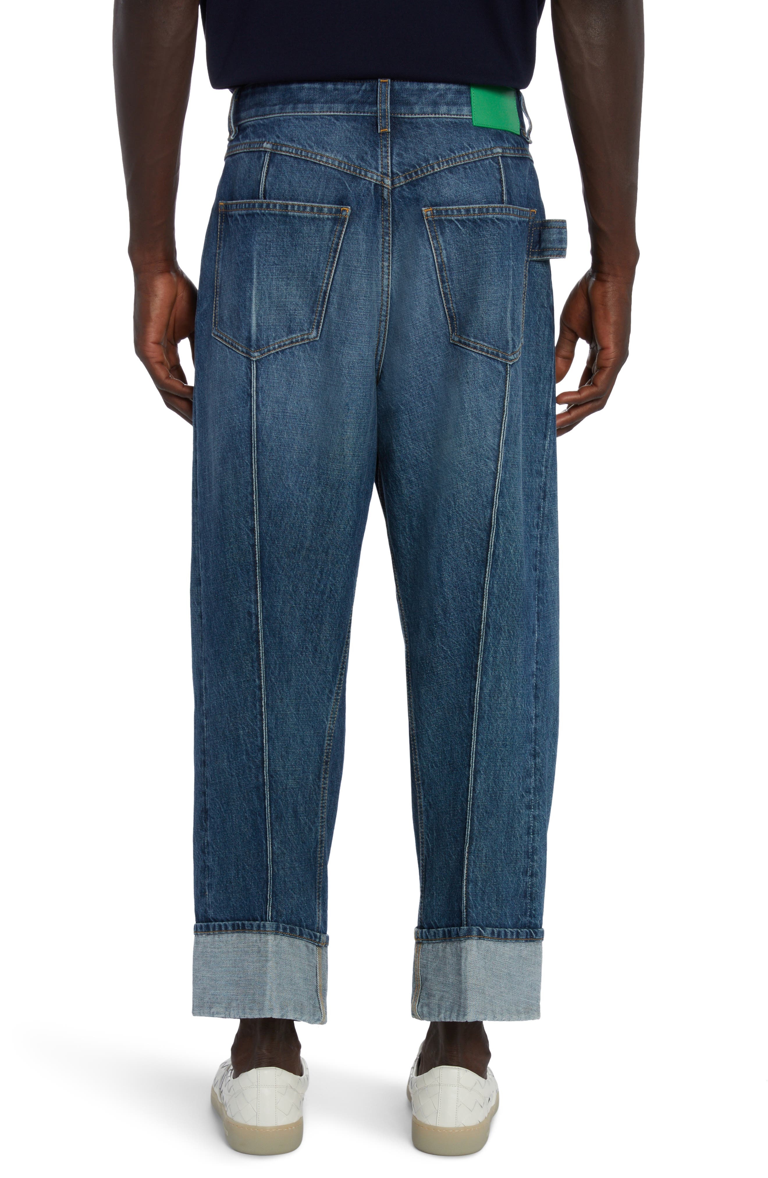Curved Nonstretch Denim Jeans - 3