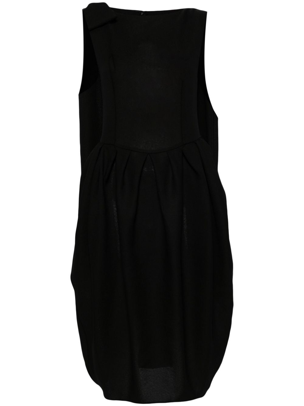 sleeveless silk dress - 1