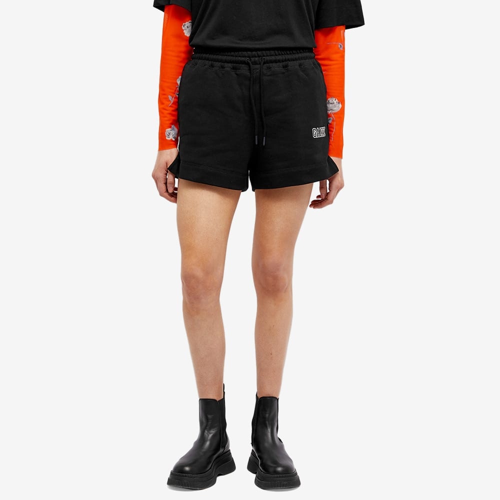 GANNI Software Logo Shorts - 2