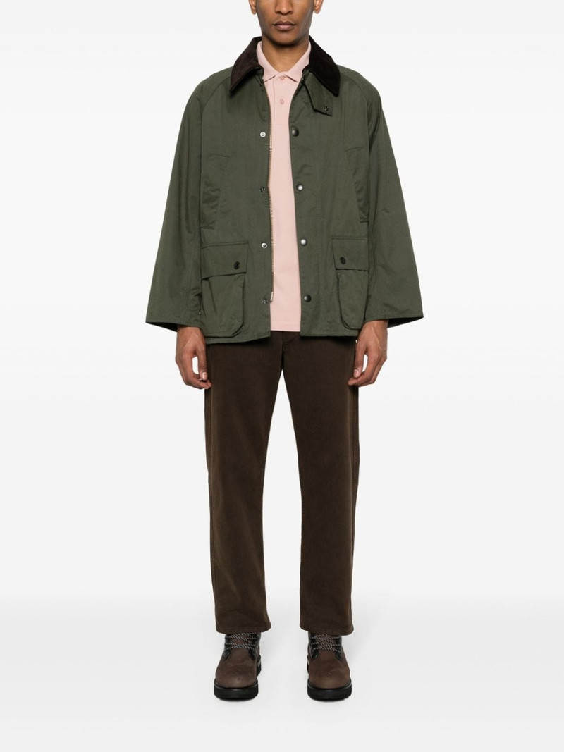 Barbour Bedale contrasting-collar jacket outlook