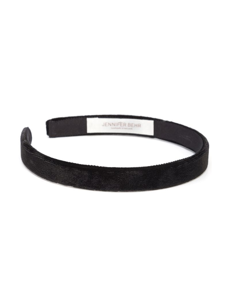 Lacey silk velvet hairband - 2