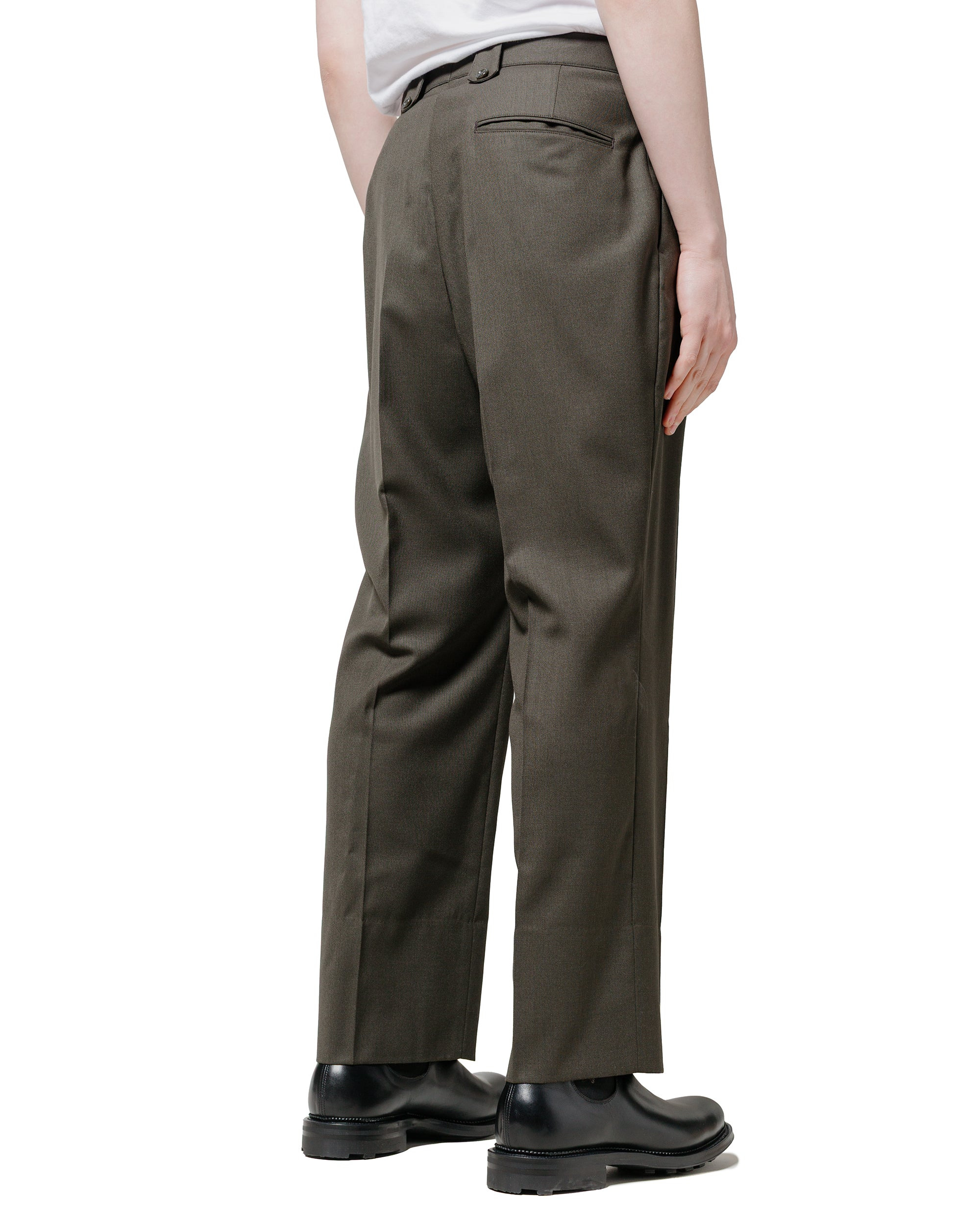 Hopsack Safari Trousers Forest - 3