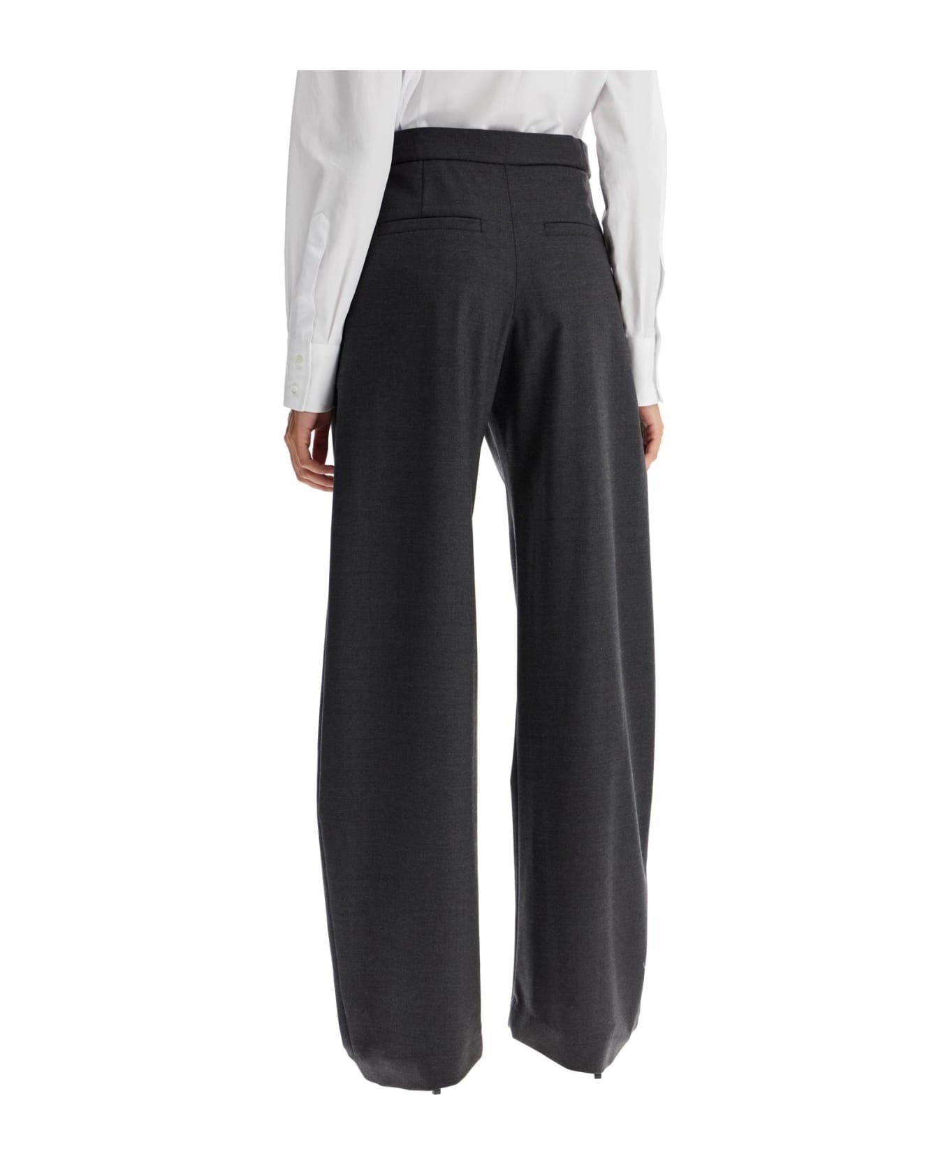 High Rise Wide Leg Trousers - 3