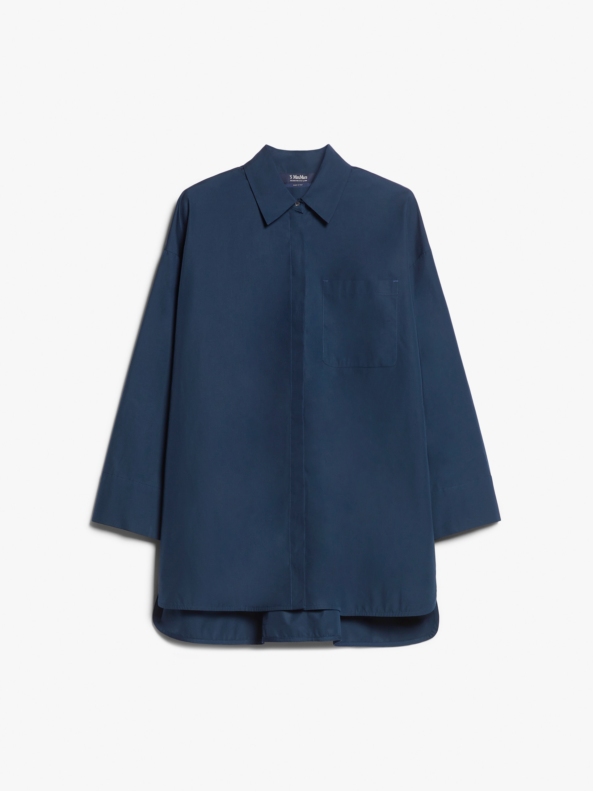 COBALTO Cotton poplin blouse - 1