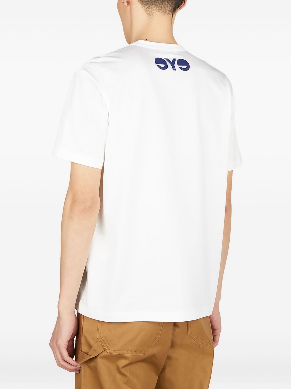 x Junya Watanabe logo-print T-shirt - 4