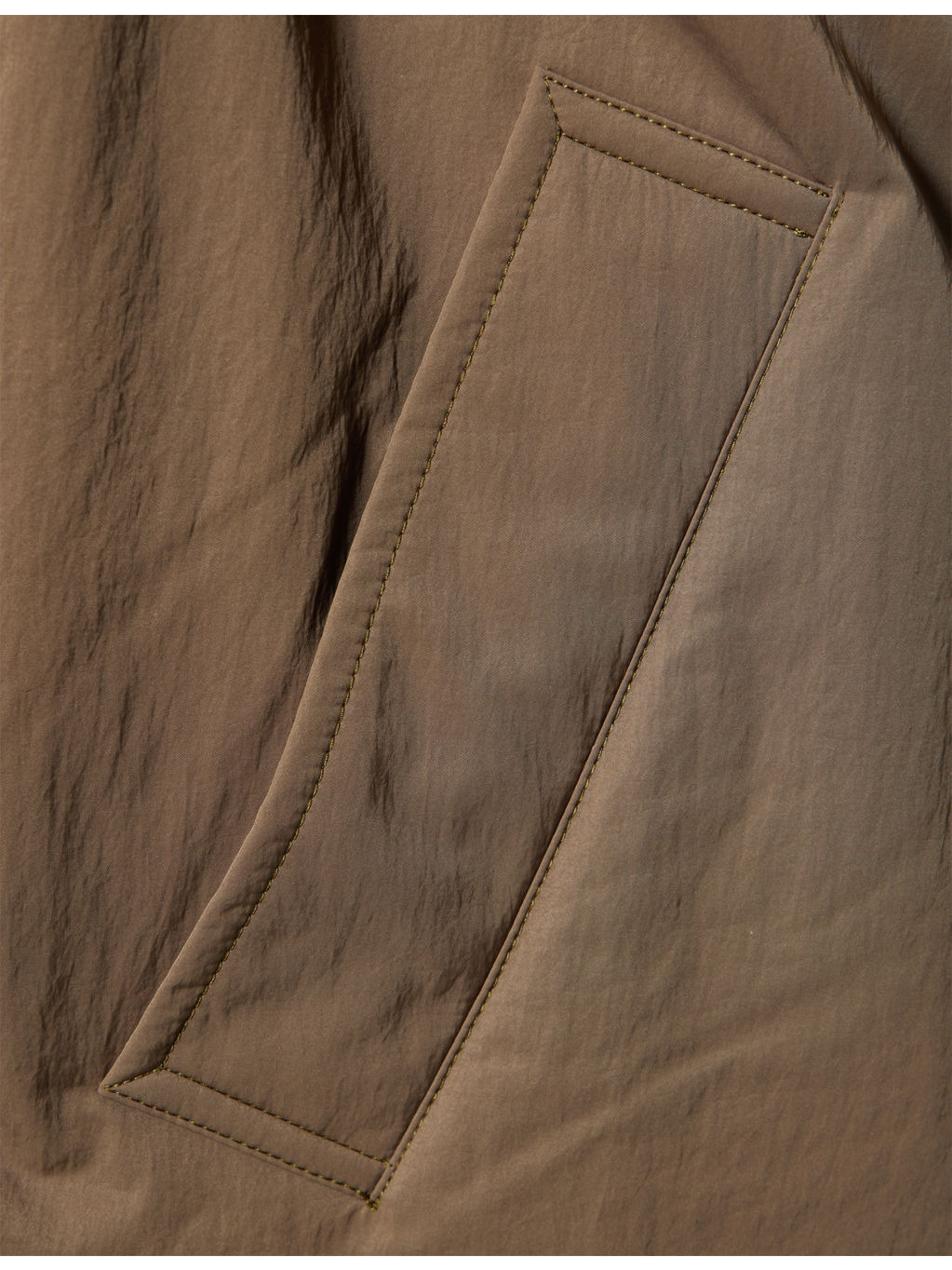 Intrecciato-Collar Washed Tech Puffer Jacket - 6