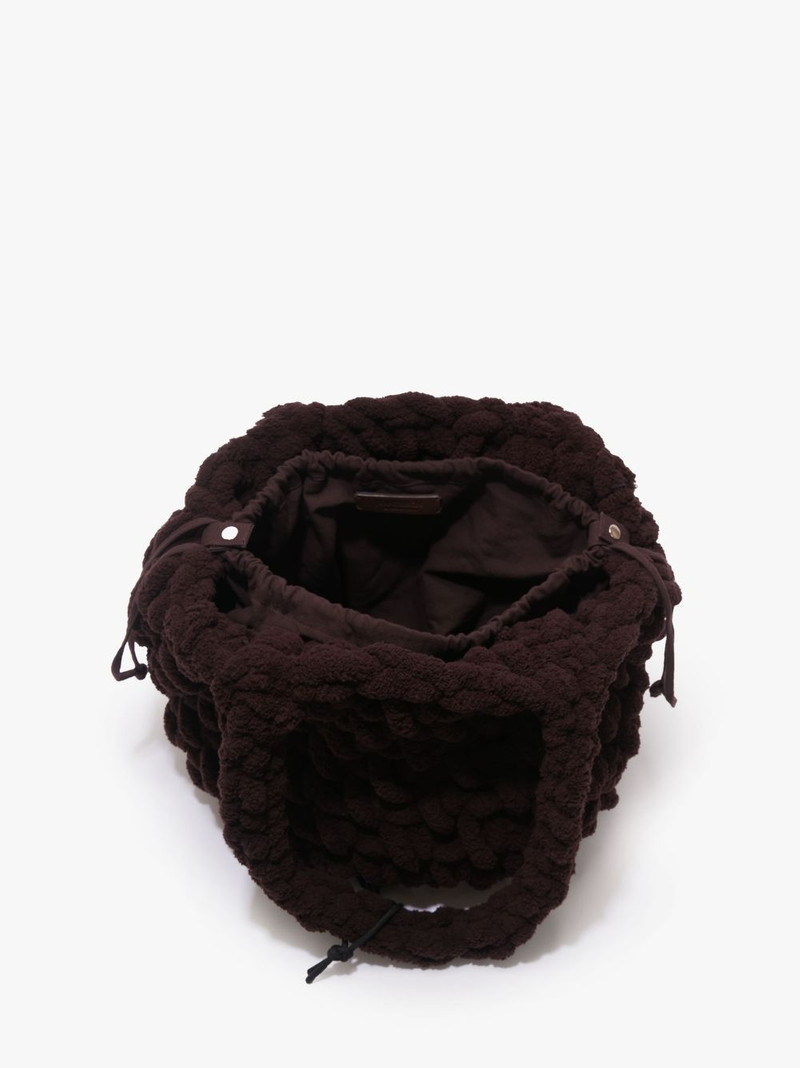 LARGE BLANKET SHOPPER - CHENILLE SHOULDER BAG 3