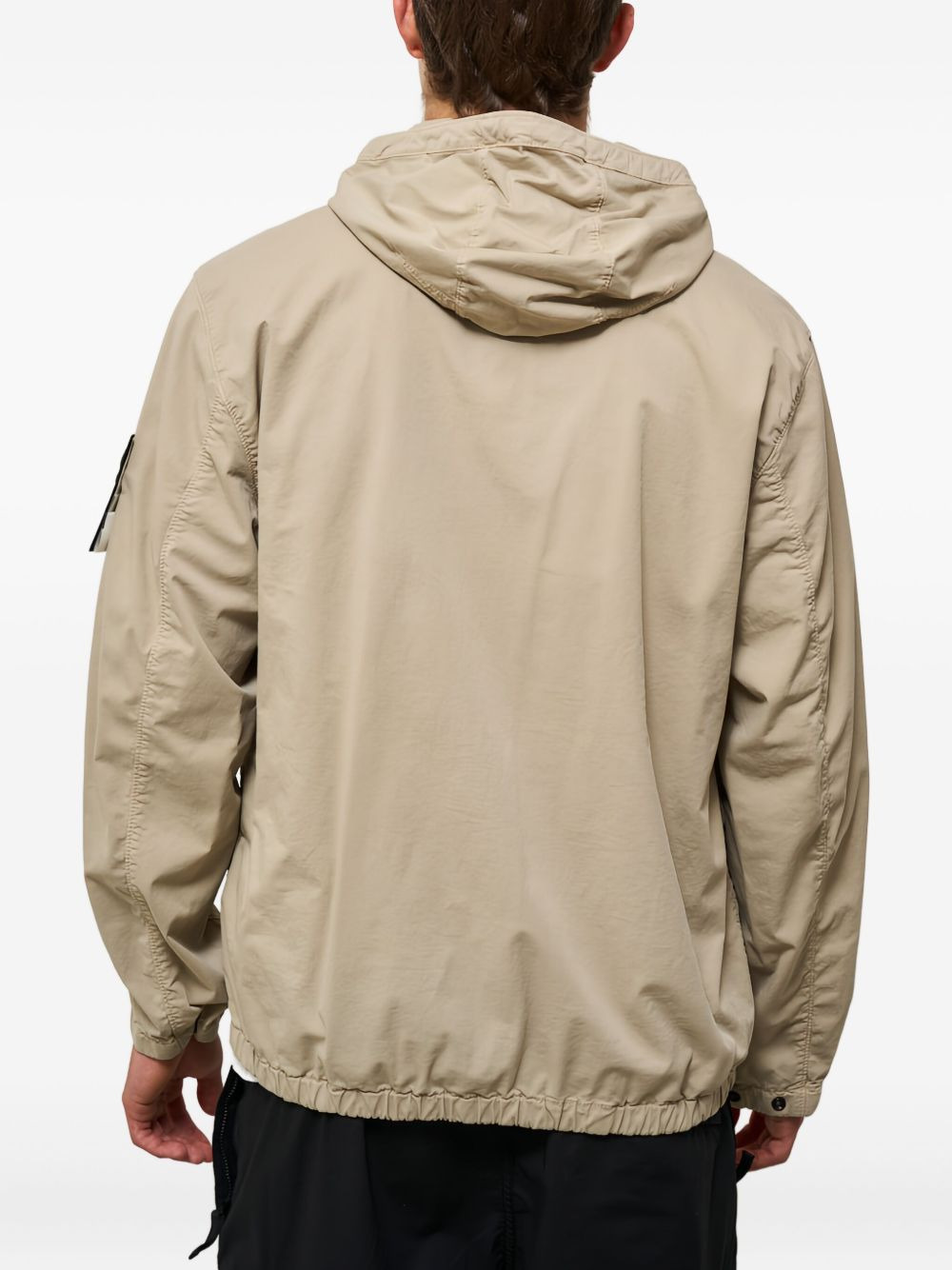 logo hooded jacket - 4