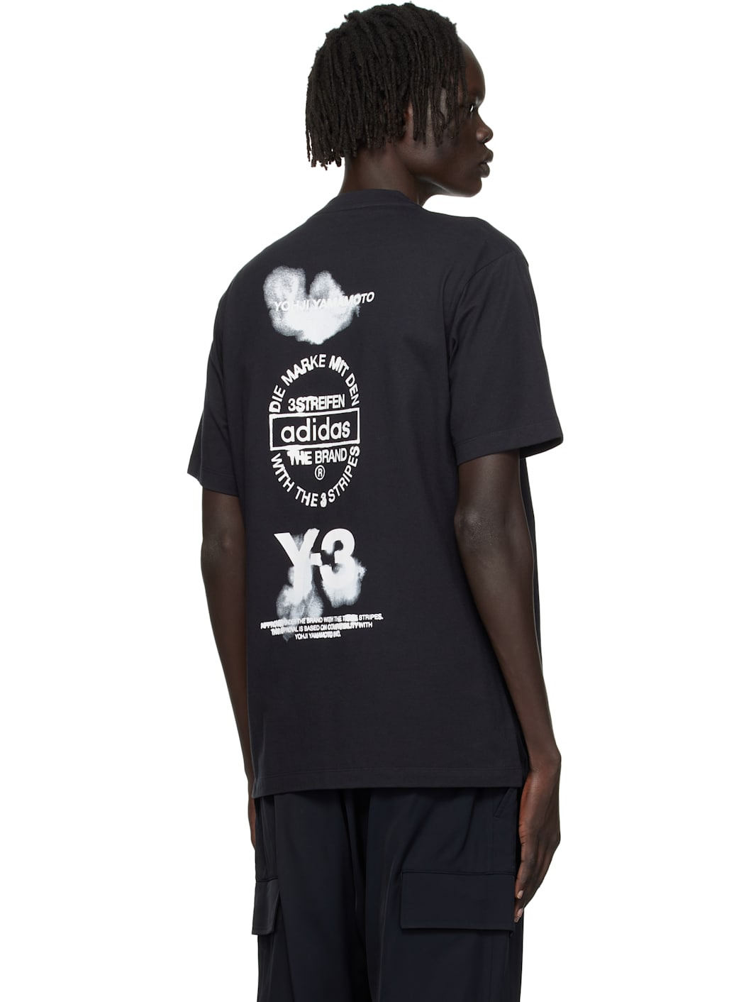 Black Graphic Short Sleeve T-shirt - 3