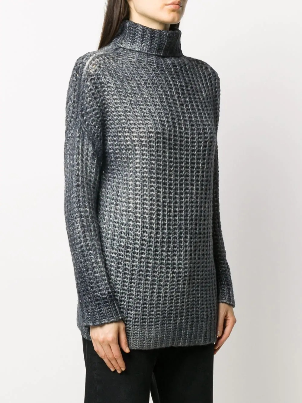 long-sleeve cashmere jumper - 3