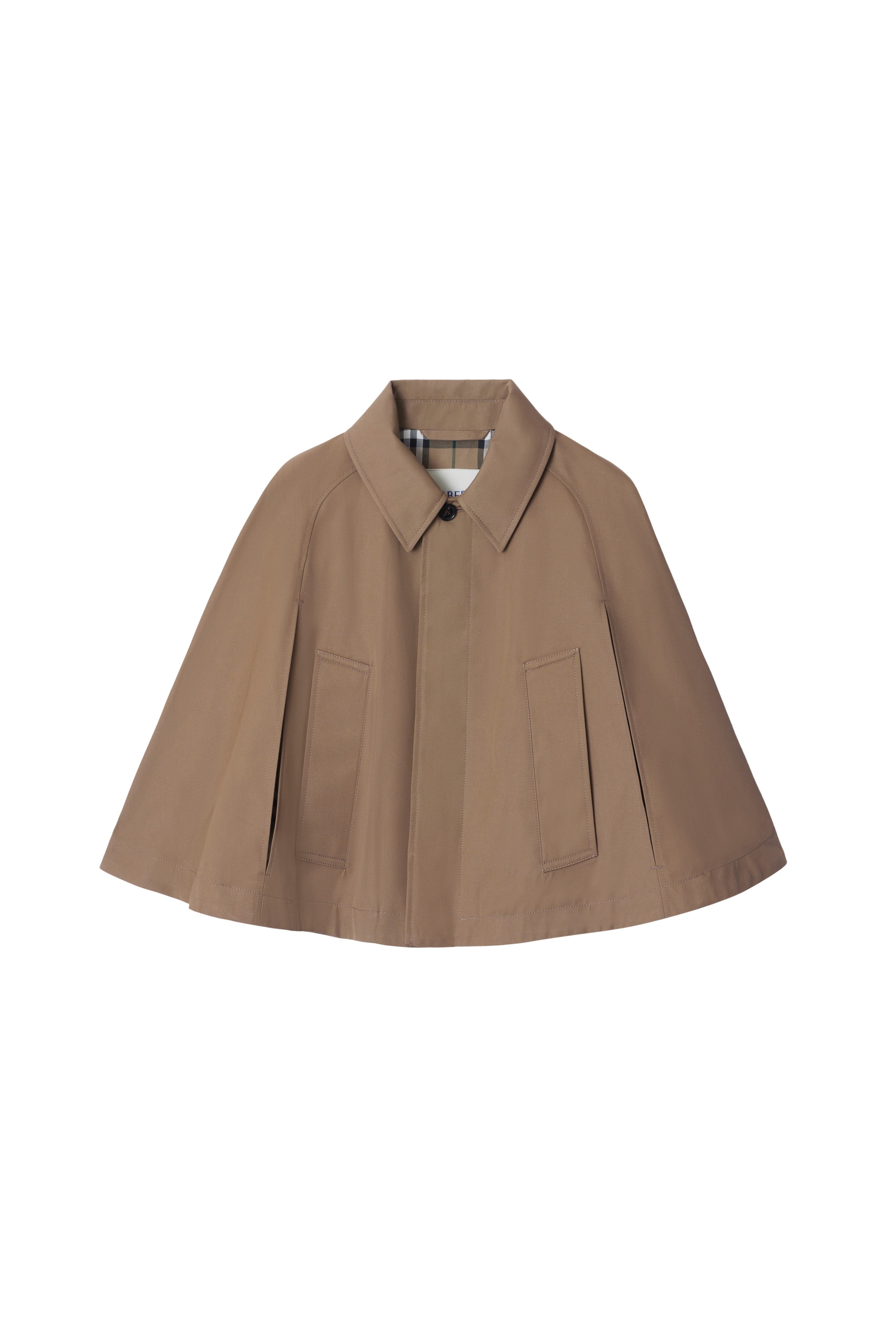 burberry Cotton Blend Cape in Trail at Nordstrom - 2