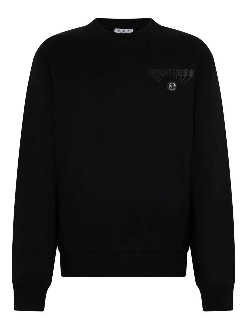 crew-neck graphic sweatshirt - 1