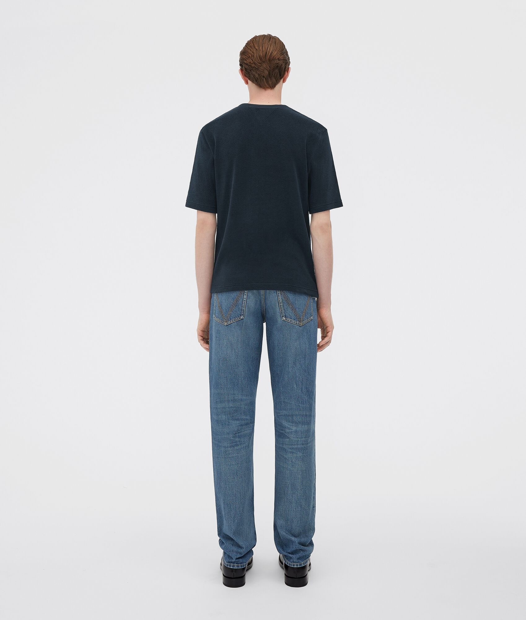 towelling jersey t-shirt - 3