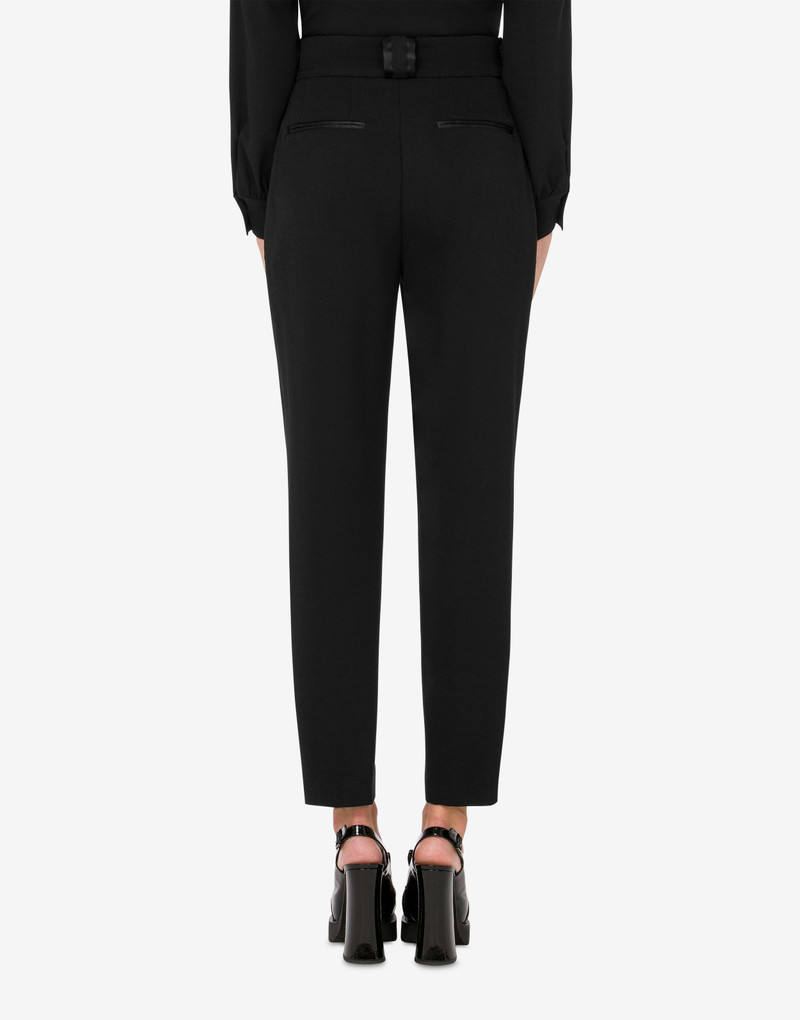 TUXEDO INSPIRED WOOL TROUSERS 3