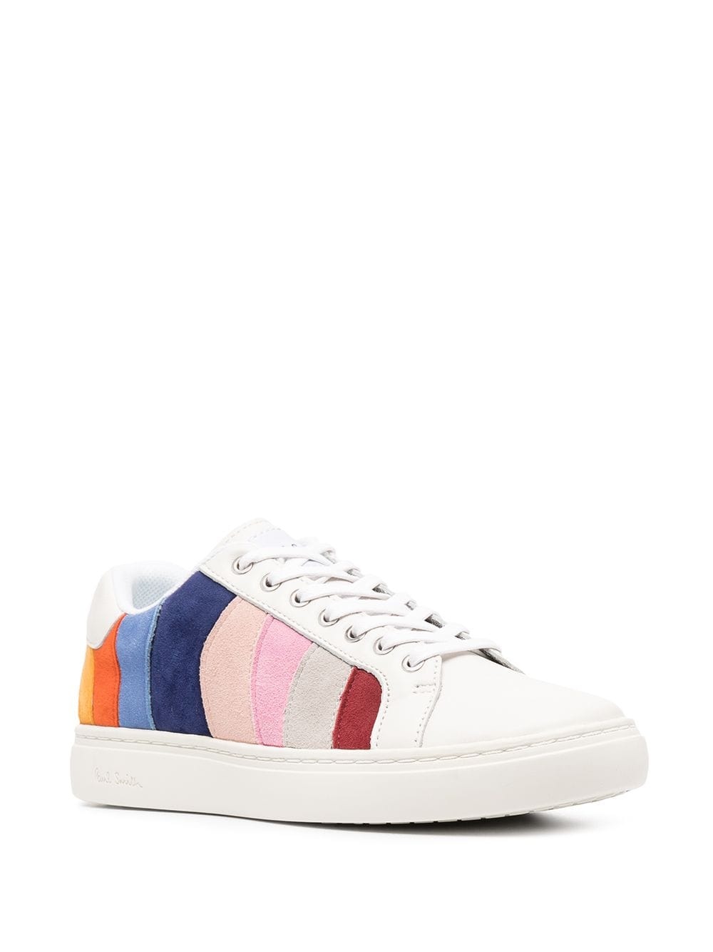 side-stripe low-top sneakers - 2