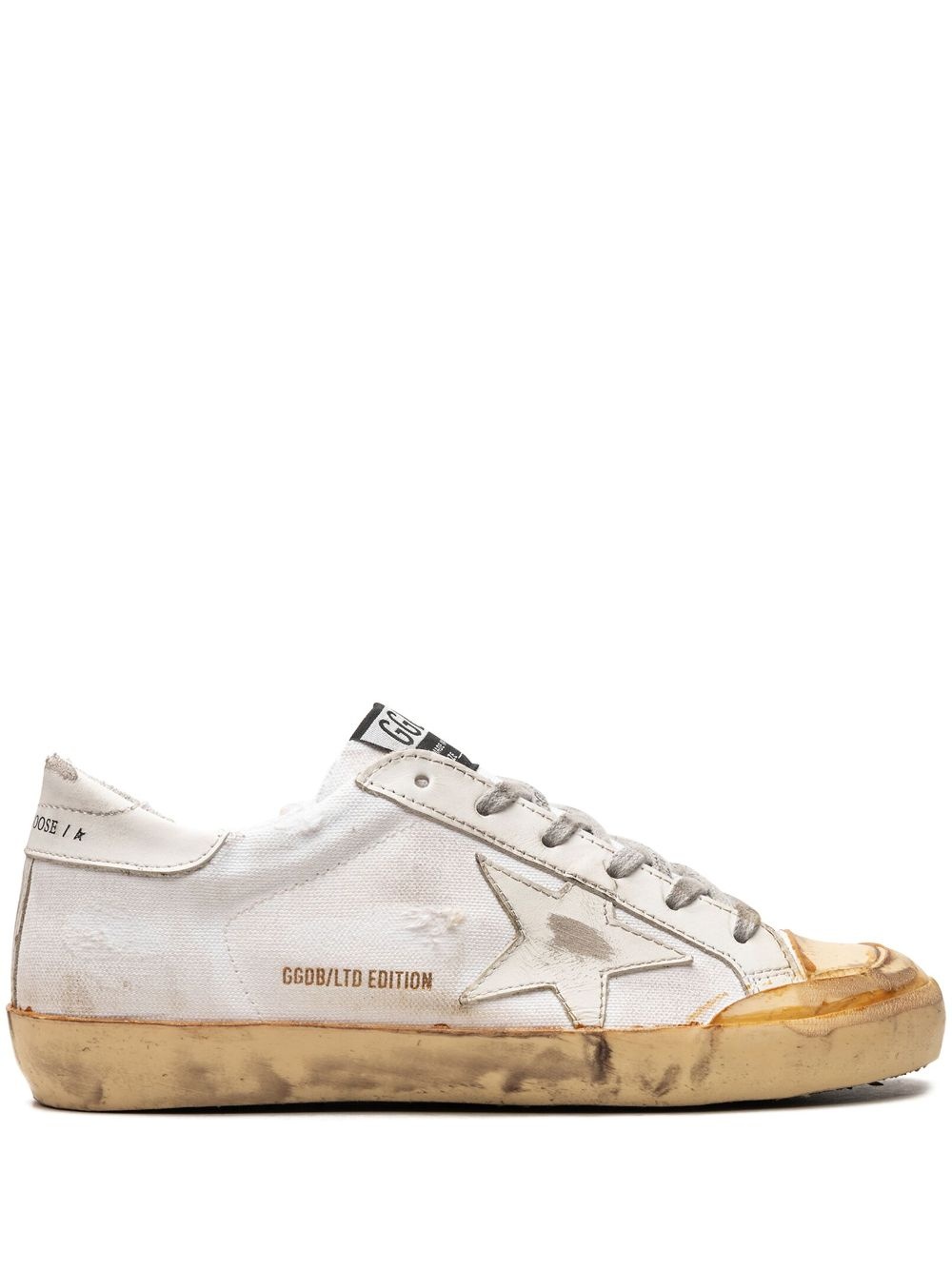 Super-Star penstar captoe "White/Beige" sneakers - 1