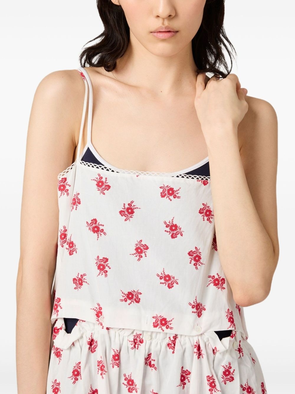 cotton-poplin dress - 4