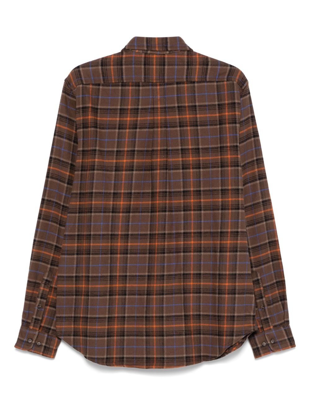 flannel checked shirt - 2