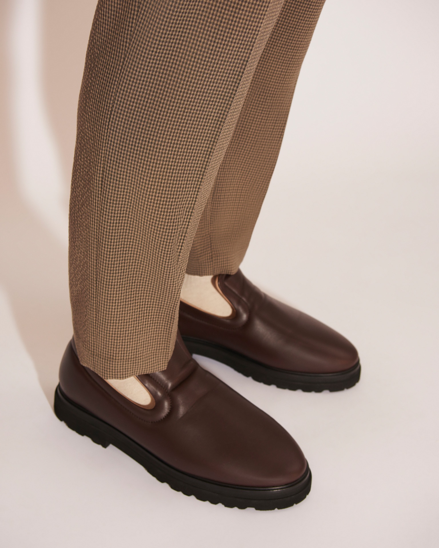 ADAR - Seersucker-suiting pants - Pebble - 5