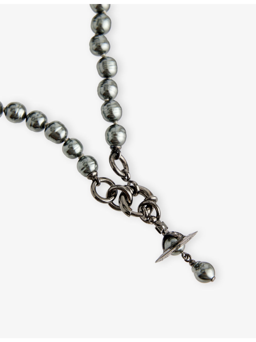 Aleksa Brass Necklace - 3