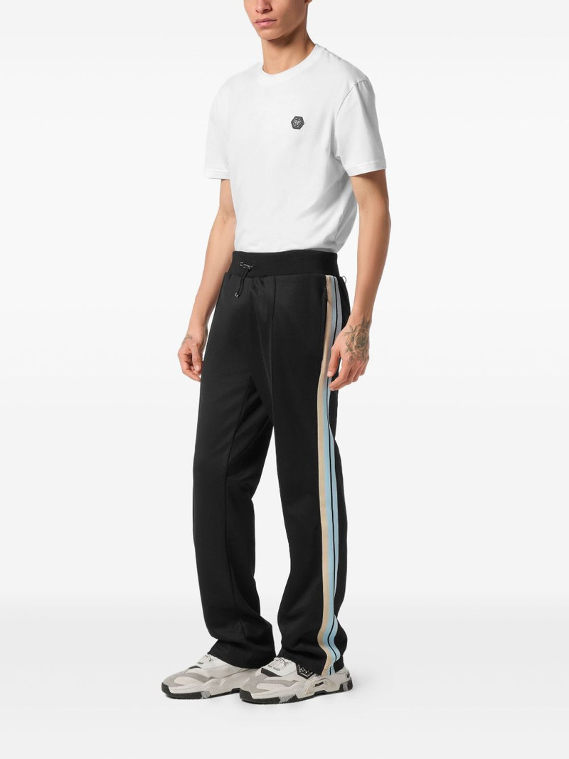 PHILIPP PLEIN stripe-detail track pants outlook