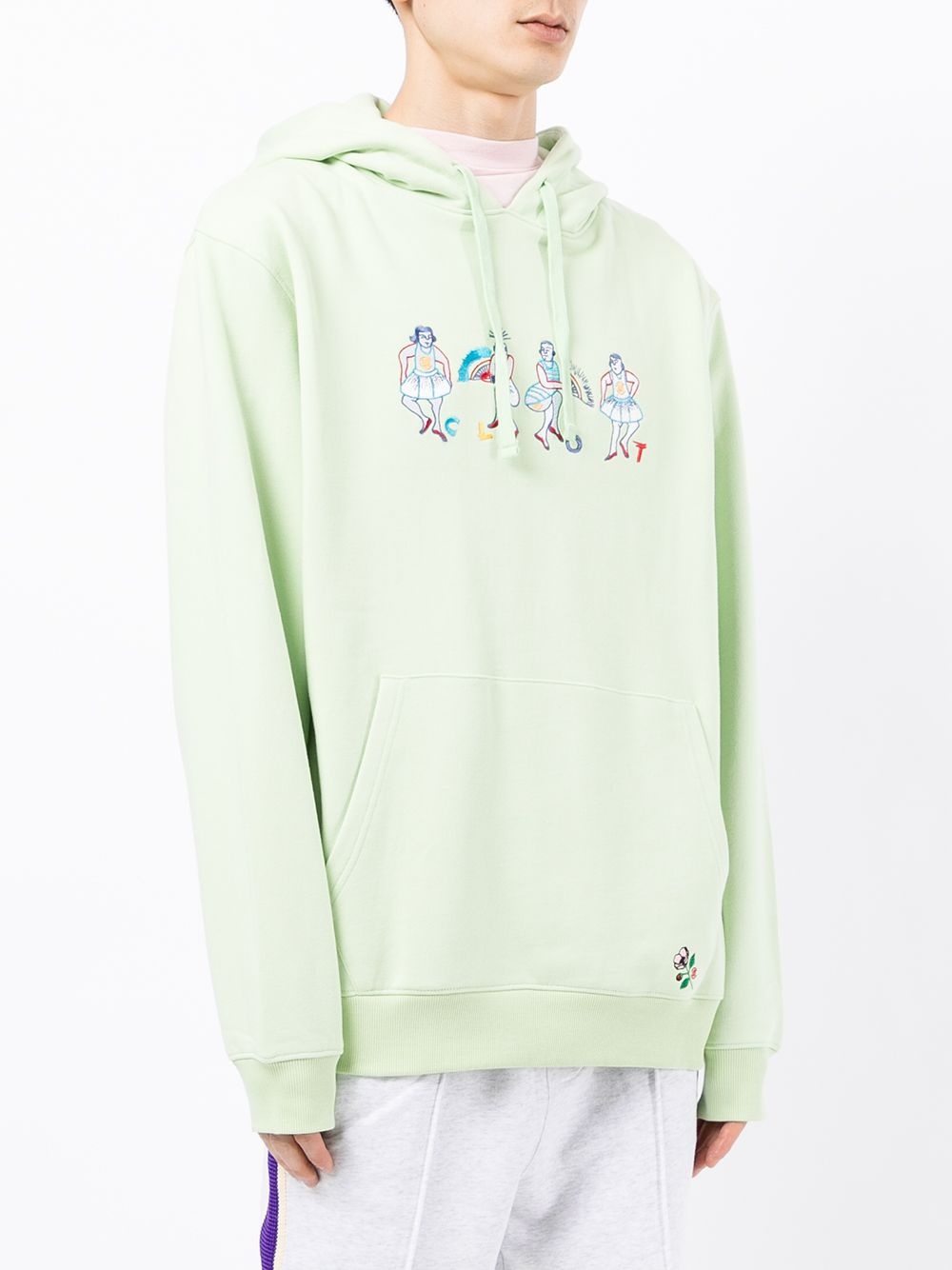 Dancing Hawaiian pullover hoodie - 3