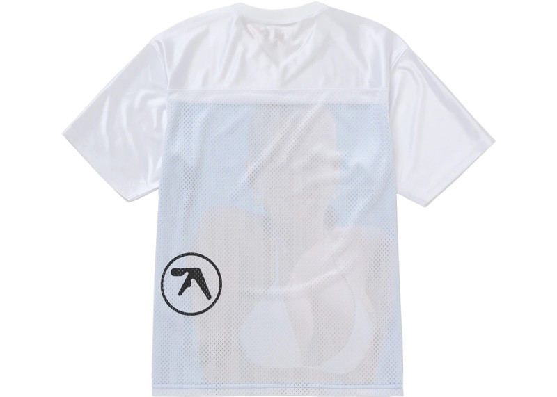 Supreme Supreme Aphex Twin Football Jersey White outlook