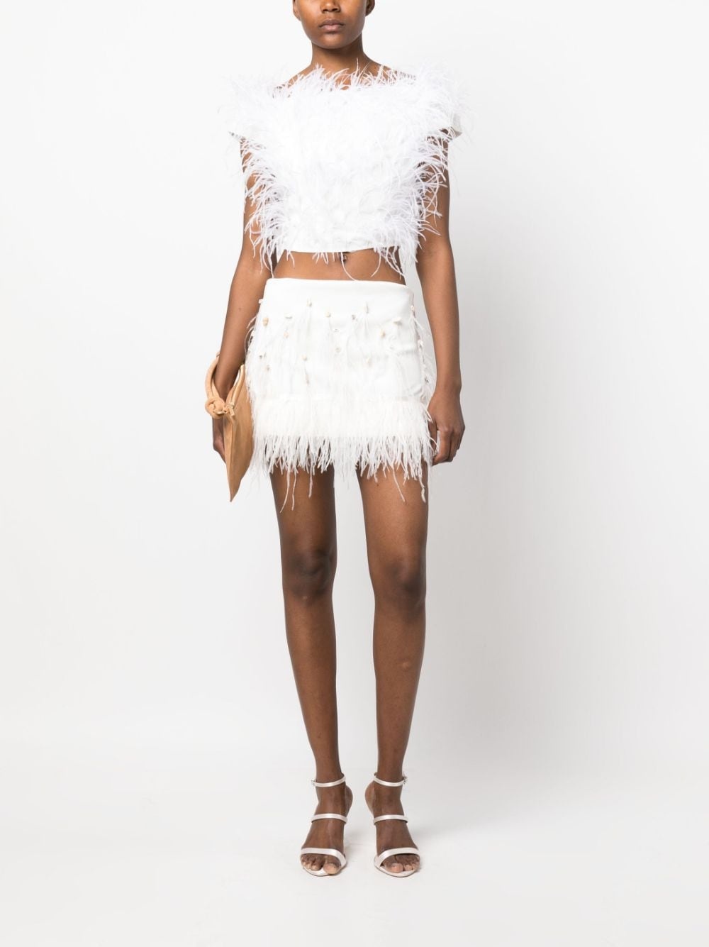 Sosha feather top - 2