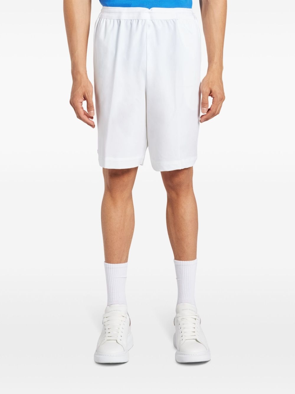 logo-appliquÃ© track shorts - 3