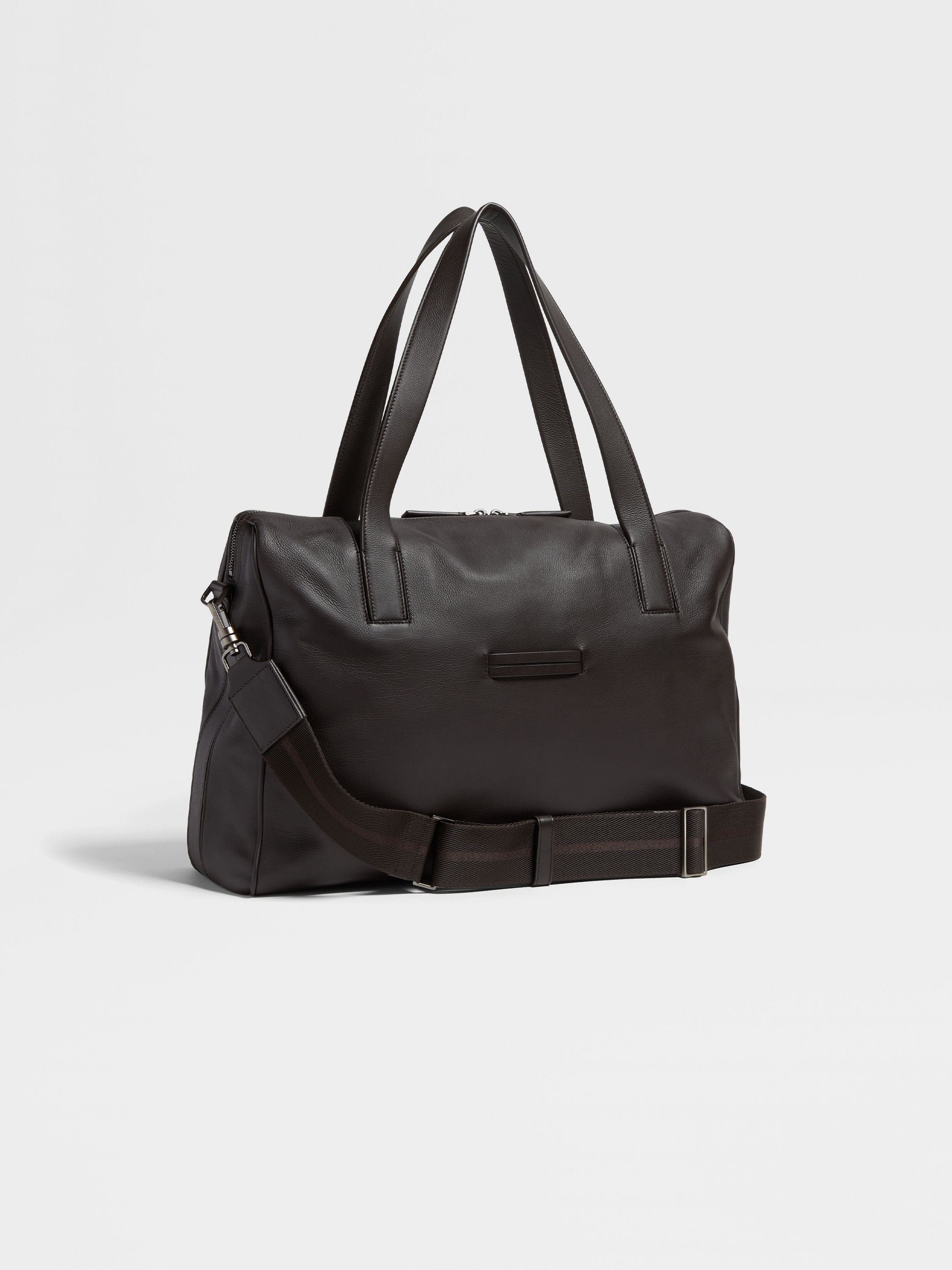 DARK BROWN SECONDSKIN BUSINESS BAG - 3