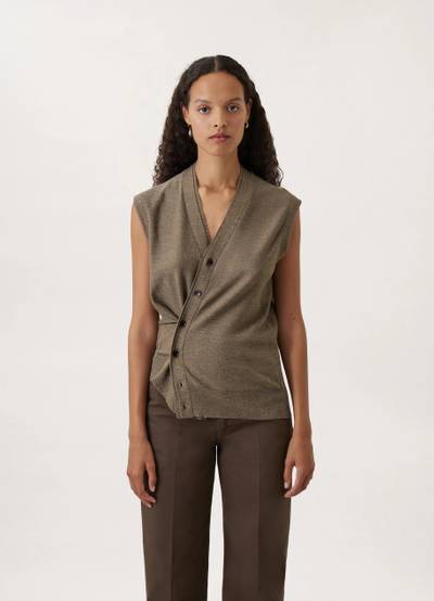 Lemaire SLEEVELESS TWISTED CARDIGAN
MERINO BLEND outlook