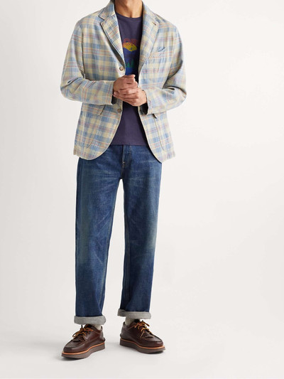 RRL by Ralph Lauren Unstructured Checked Slub Cotton Blazer outlook